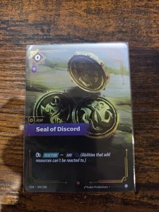 Riftbound Origins SELLO DE DISCORDIA 204/298 casi nuevo - Imagen 1 de 1