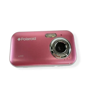 Polaroid a200 Digitalkamera Pink Kompakt 3,0V USB LCD Retro Point Shoot - Bild 1 von 7