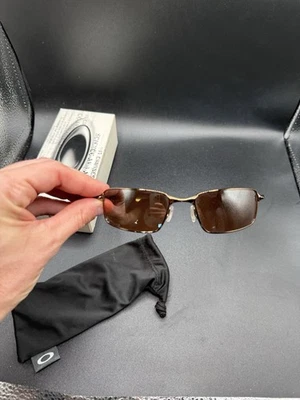 Oakley Square Wire Marrón Cromo con Lentes VR28 Negro Iridio 05-988 Foto 1 de 4