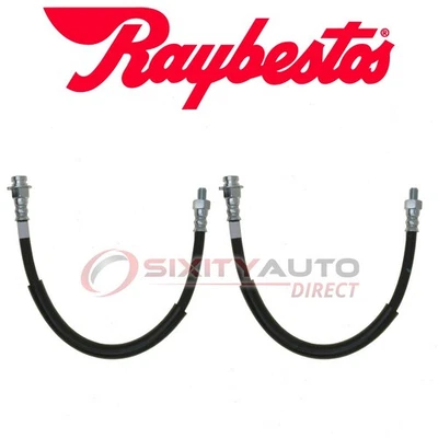 2 pc Raybestos Rear Brake Hydraulic Hose for 1968 Jeep CJ5A - Hoses Pipes  ai Foto 1 de 4