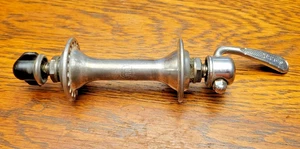 Mozzo anteriore vintage Maillard flangia bassa con spiedino Spidel 36H - Foto 1 di 11