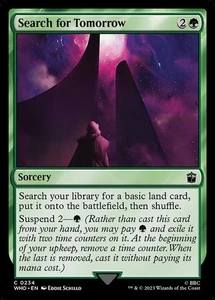 MTG - SEARCH FOR TOMORROW - Doctor Who (C) - Picture 1 of 1