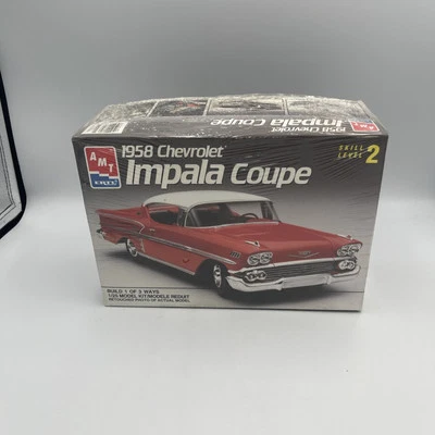 AMT ERTL 1958 Chevrolet Impala Coupe 1:25 Model Kit - Sealed - Image 1 of 3