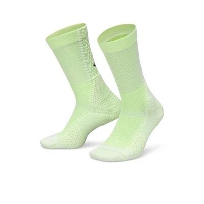 Nike Unicorn Dri Fit ADV Crew Socks Volt FZ3399 101 Women’s Size Medium 6-10 - Image 1 of 4