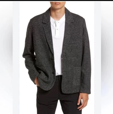 Blazer de lã Vince carvão mistura lã tamanho XXL - Imagem 1 de 4