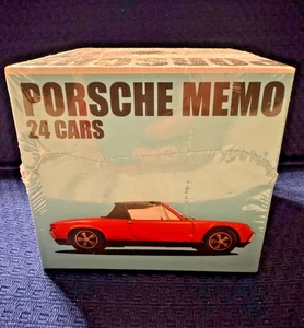 Factory-sealed PORSCHE Memo - memory game 24 pairs of Porsche car cards to match - Picture 1 of 6
