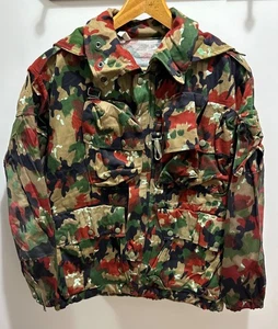 Swiss Army M-70 Alpenflage TAZ57 Camouflage Load Bearing Jacket - Medium - 1973 - Picture 1 of 7