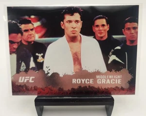 2009 Topps UFC Round 2 Royce Gracie Base Card #1 - Picture 1 of 2
