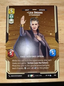 Star Wars Unlimited: Legends of the Force: Leia Organa, Extraordinary (Prestige) - Imagen 1 de 2