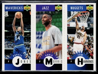 1996-97 CC #M19 / M82 / M23 Popeye Jones / Chris Morris / Tom Hammonds - Image 1 of 2
