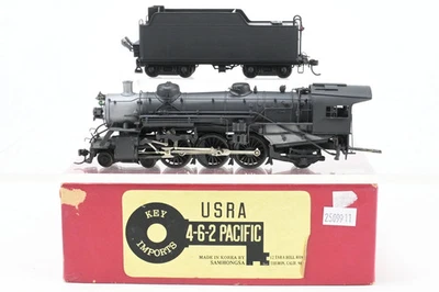 HO Brass Key Imports USRA Light 4-6-2 Tsunami DCC & Sound Custom Painted - Image 1 of 4