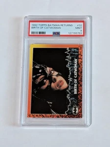 1992 Topps Batman Returns #32 Birth of Catwoman Michelle Pfeiffer PSA 9 Pop 2 - Bild 1 von 5