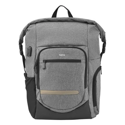 HAMA Laptop-Rucksack "Terra", Rolltop bis 40 cm (15,6"), Grau #1906889 - Bild 1 von 4