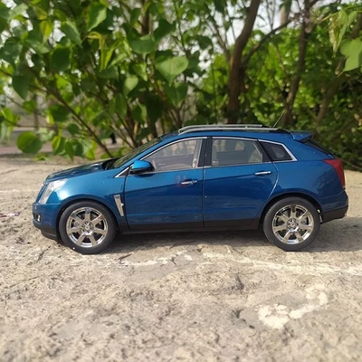 1:18 Cadillac SRX Diecast Model Car Blue Color - Image 1 of 4