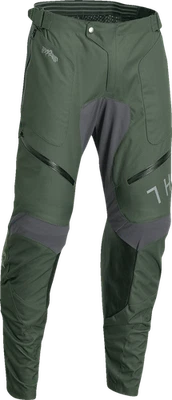 THOR 2901-10430 Terrain In-the-Boot Pants - Army Green/Charcoal - 30 - Image 1 of 2