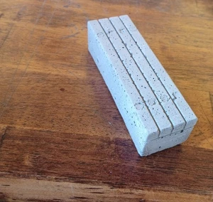 Beton Griffbrett Bank für Tech Deck oder andere Griffbretter - Bild 1 von 5