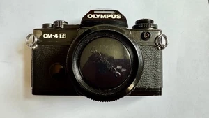 OLYMPUS OM-4 Ti Black Film SLR Camera Body - Pre-Owned - Picture 1 of 9