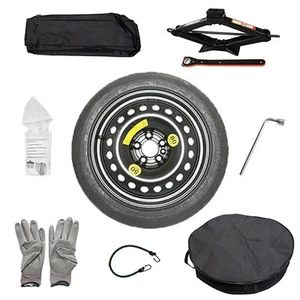 ERSATZRAD 125X80 17 FUR VOLKSWAGEN GOLF V 2003-2007 MIT WAGENHEBER SCHLÜSS 001D - Bild 1 von 9