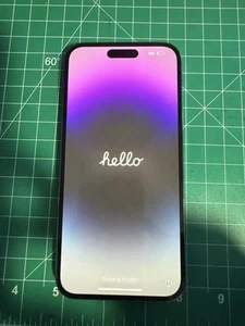 iPhone 14 Pro Max 256GB Purple Good Condition Smart Phone T-Mobile - Zdjęcie 1 z 1