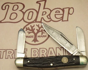 Vintage 1960's BOKER Solingen 605 KING CUTTER Premium Stock Knife Carbon Steel - Picture 1 of 13