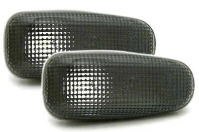 Seitenblinker Set in Smoke für Mercedes W210 W638 SLK CLK Blinker Schwarz - Bild 1 von 2