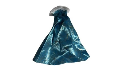 Barbie 2001 Blue & Faux Fur Gown - Fashion Gift Pack Collection (Missing Shoes) - Image 1 of 4