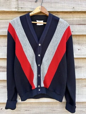 VTG 60's Men's Cardigan Mod Style Rude Boy Size 42 - Image 1 of 4