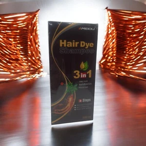 Meidu Shampoo Hair Dye - Chestnut Brown C-6 Exp: 04/2026 - Picture 1 of 6