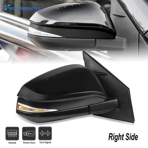 Passenger Side Black Mirror for 2012-2015 TOYOTA RAV4 Power Heated Turn Signal - Picture 1 of 11