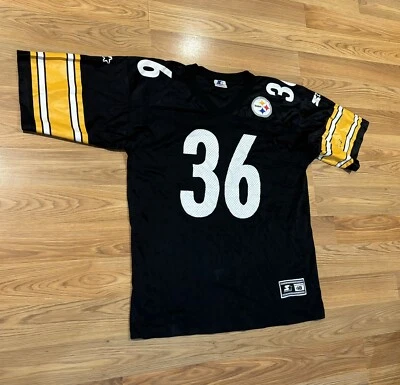 Camiseta De Colección Starter 1995 NFL Pittsburgh Steelers 36 Bettis S. Talla L/48 Foto 1 de 4