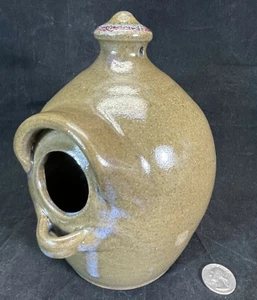 Vintage Jugtown Ware Pottery 2002 Signed Birdhouse Stoneware Pamela Owens - Picture 1 of 8