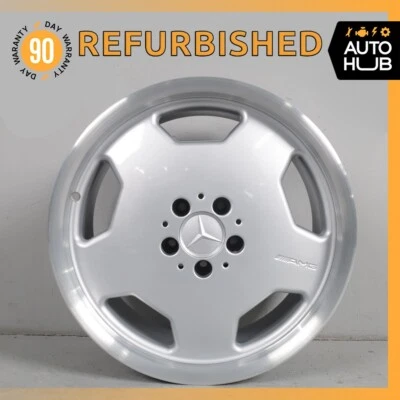 Mercedes R129 SL320 300SL E55 AMG 8 x 18 18" Front Monoblock Wheel Rim OEM - Image 1 of 4