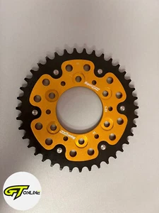 Pignone posteriore SuperSprox 39T 1489-39 oro/nero catena 525 adatto ai modelli Kawasaki - Foto 1 di 7