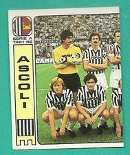 ASCOLI 1981/82 1982 - Panini football figures - EXCELLENT with original veil