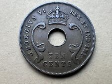 1941 East Africa 10 Cents Coin XF      #W75
