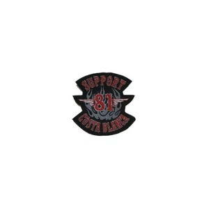 49 Parches Patch Support 81 Costa Blanca Hells Angels small 12cm. - Imagen 1 de 1