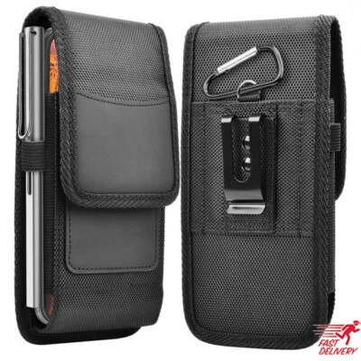 Phone Belt Clip Holster Carrying Pouch Card Case For Samsung Note 20 Ultra 10 9 - Image 1 of 4