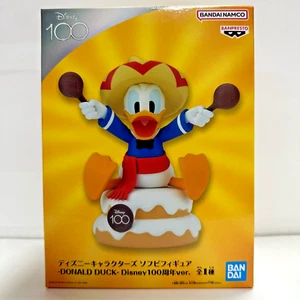 Disney Donald Duck Soft Vinyl Figure 100th Anniversary ver. Sofvifigure Japan - Picture 1 of 3