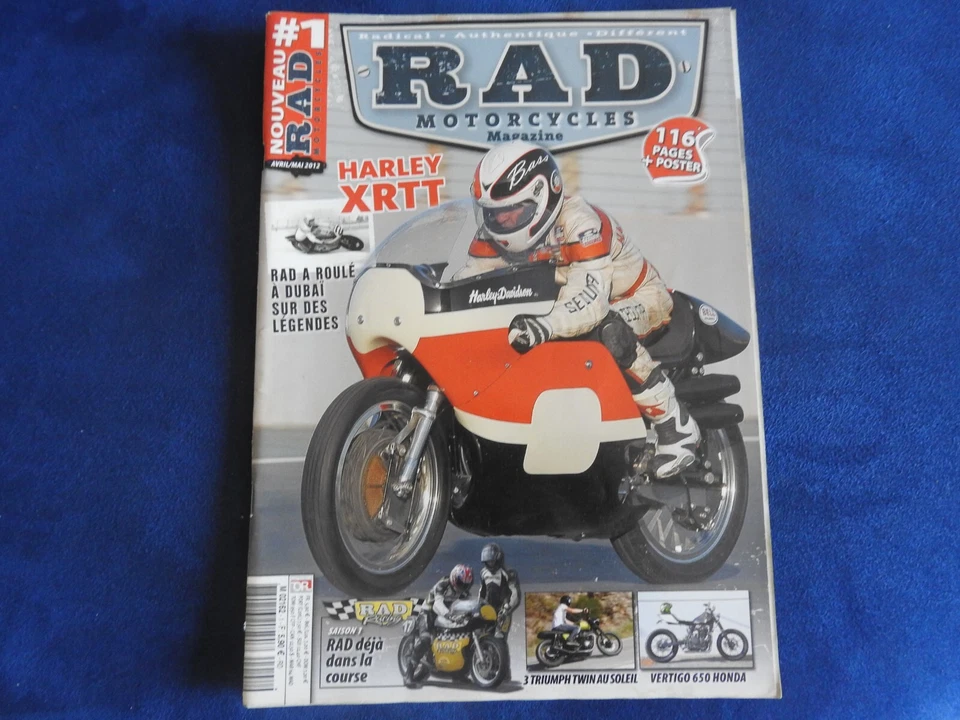 revue RAD motorcycles magazine n°1 - Photo 1/1