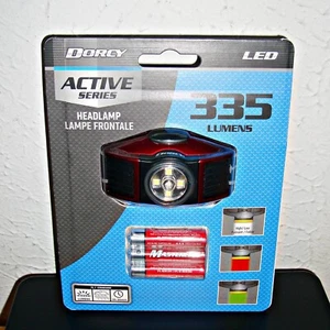 【NEW】DORCY 41-2093 ACTIVE SERIES HEADLAMP 335 LUMENS (RED) - Picture 1 of 6