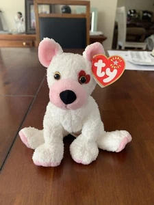 Ty 2001 Cupid the Beanie Baby Hund mit Herzauge, neuwertig Etikett, Vintage, gebraucht - Bild 1 von 13