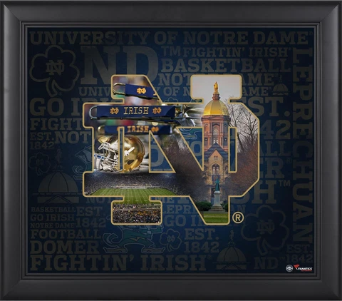 Irish Framed 15x17 Team Heritage Collage - Fanatics Cover