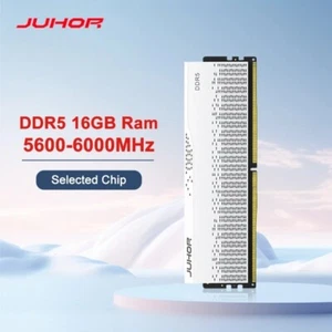 JUHOR Memoria Ram DDR5 RAM 16GB 32GB 5600MHz 6000MHz 6400MHz 6800MHz 7200MHz DI - Picture 1 of 6