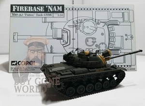 M48-A3 PATTON TANK FIREBASE'NAM USMC - CORGI US50302 1/50 - Imagen 1 de 2