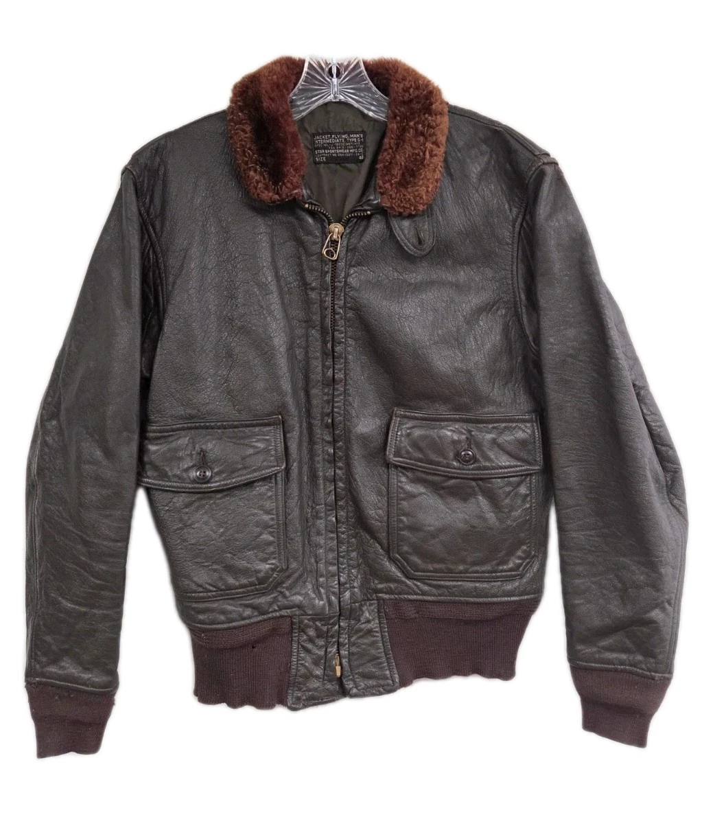 Navy G1 Flight Jacket Indiana Original Vietnam War Uniforms for