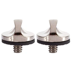 Set of 2 Camera Strap Screws Metal 1/4 Thread for Efficient Camera Attachment - Afbeelding 1 van 12