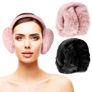 2 piezas orejeras cálidas mujer mujer invierno para cubiertas clima frío fundas - Imagen 1 de 11