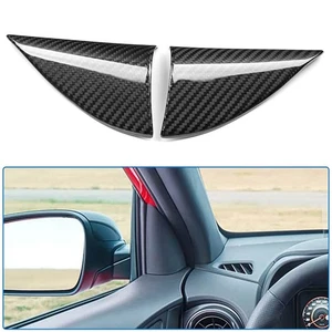 Glänzend Kohlefaser Innere A Säulenabdeckung für Hyundai Kona N Nline 2021 2022+ - Picture 1 of 7