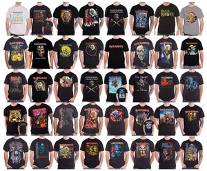 Camiseta Oficial Iron Maiden Libro de Almas Trooper Killers Tour Banda Logo Para Hombre - Imagen 1 de 41