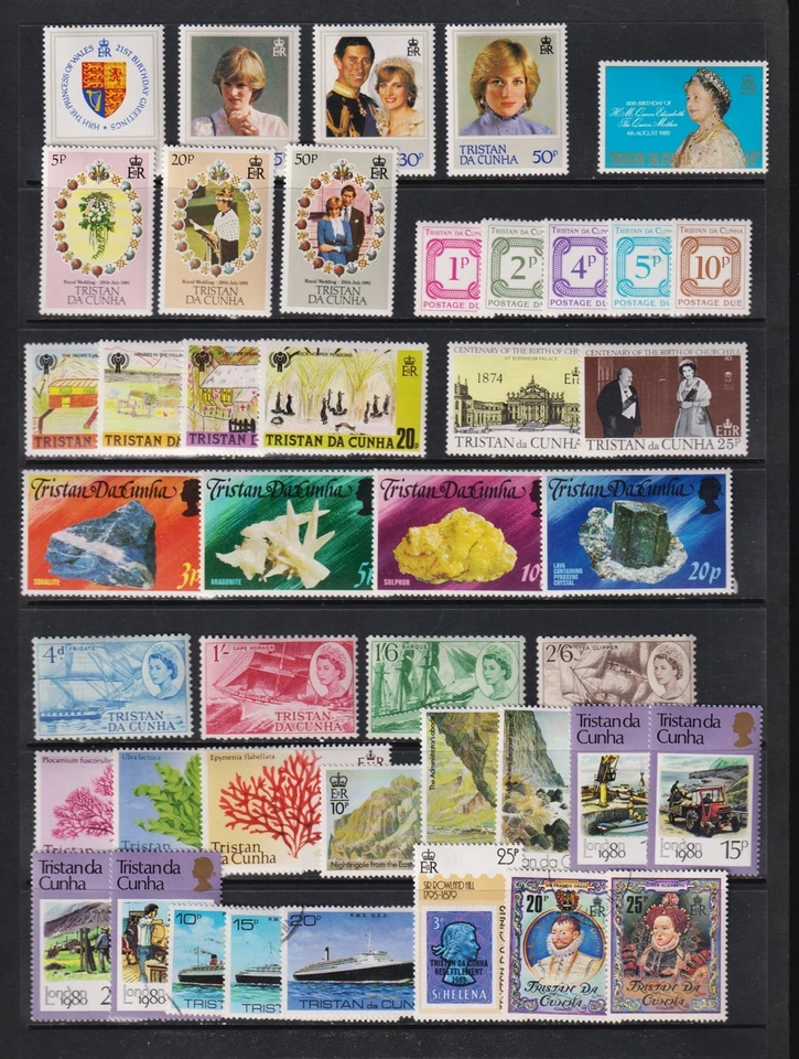 Tristan da Cunha - 8 наборов как новые - Изображение 1 из 1